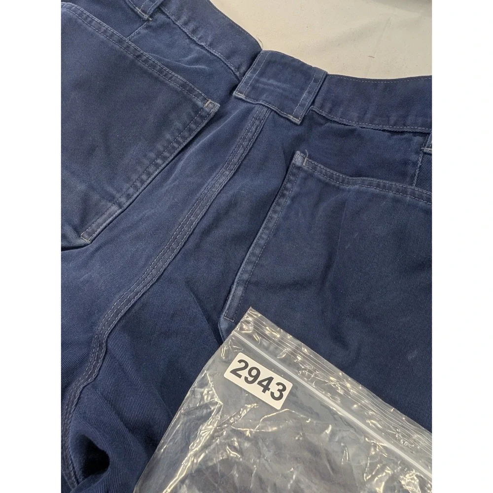 Mascot Mens Hardware Blue Pants Size Fits 38x33 Cordura Work Craftsman Faded